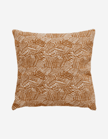 FUNDA COJIN JENI MARRÓN 40X40