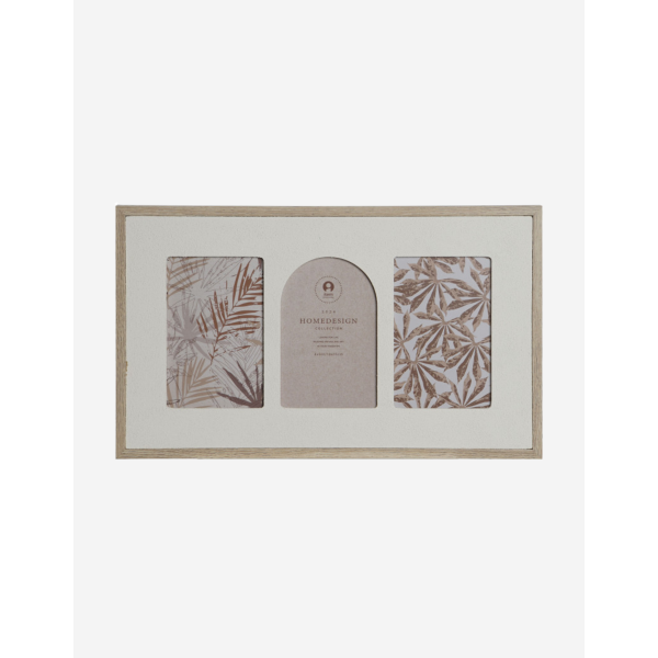 MARCO MULTIFOTO MDF CRISTAL 39X24CM