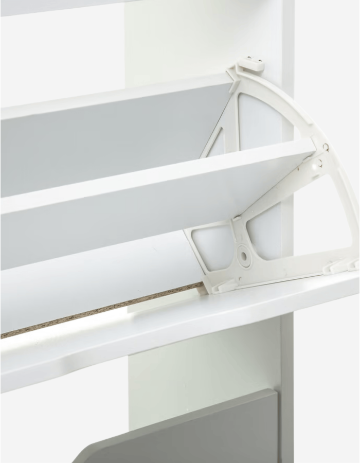 ZAPATERO BLANCO 3 CAJONES