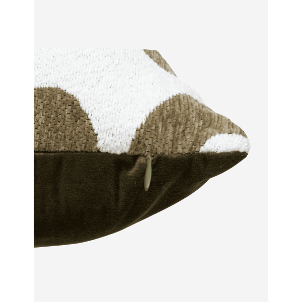 COJIN SAFINA JACQUARD CAQUI 40X40