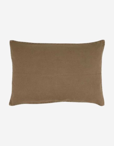 FUNDA DE COJÍN 40X60 MARRÓN