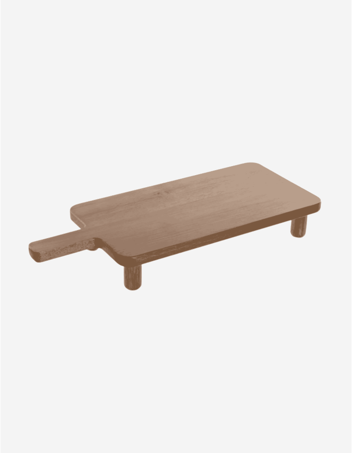 TABLA ACACIA CON PATAS 43X18X6