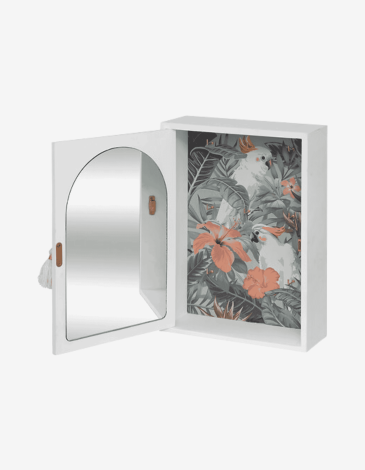 CAJA PARA LLAVES "WILD" BLANCO 