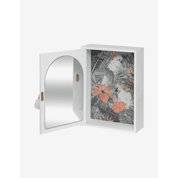 CAJA PARA LLAVES "WILD" BLANCO 