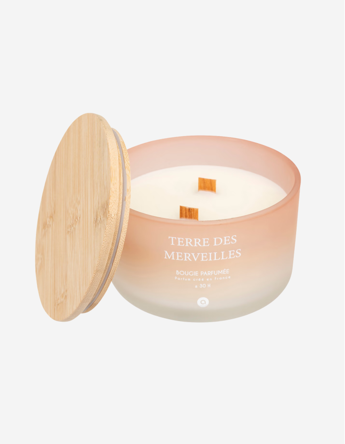 VELA MADERA PAOLA DULZURA DE LINAZA 150G