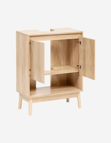 MUEBLE BAJO LAVABO ABANA 2 PUERTAS