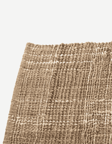 ALFOMBRA YUTE 160X230 ANTIDESLIZ 2200GSM