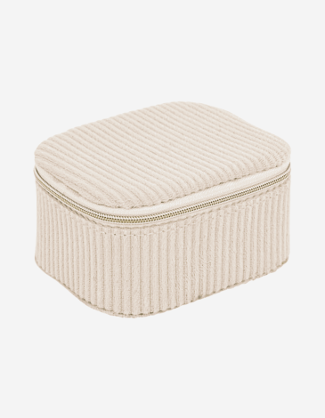 JOYERO ENYA TERCIOPELO BEIGE 