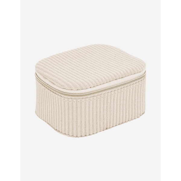 JOYERO ENYA TERCIOPELO BEIGE 