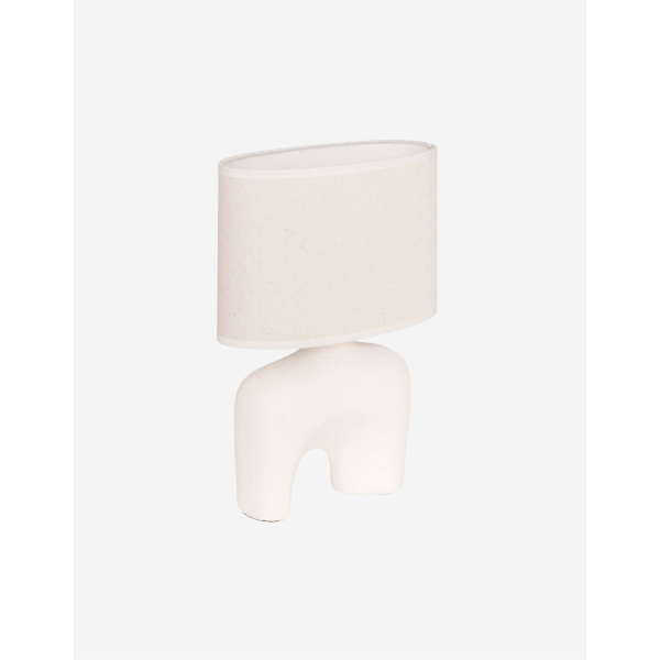 LÁMPARA DE MESA GABY BLANCO