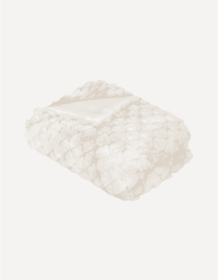 MANTA DE PIEL SINTÉTICA ZEPHY 160X120