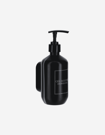 DISPENSADOR GEL DE PARED 380ML NEGRO