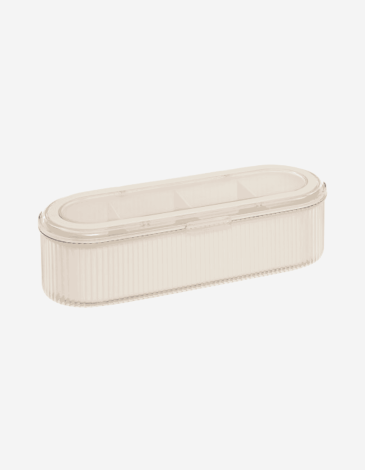 CAJA DE ALMACENAMIENTO ALBA BEIGE