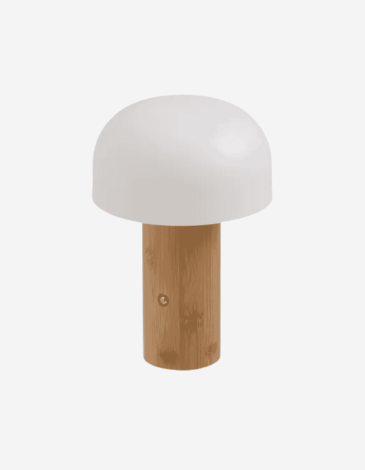 LÁMPARA LED BAMBÚ NATURAL