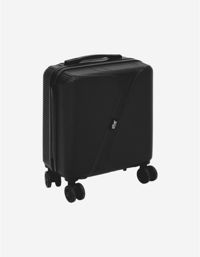 MALETA DE CABINA RÍGIDA NEGRA