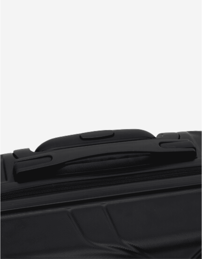 MALETA DE CABINA RÍGIDA NEGRA
