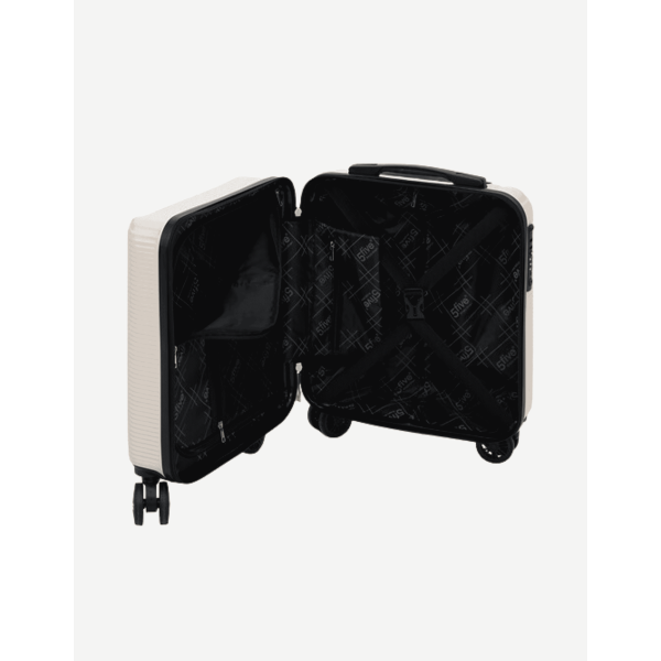 MALETA DE CABINA RÍGIDA BEIGE