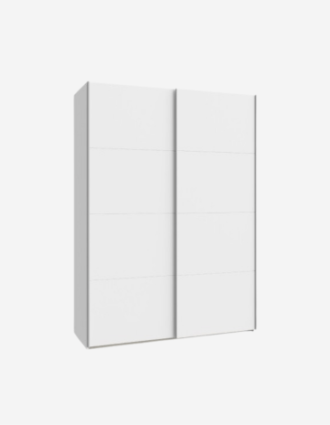 ARMARIO CON CORREDERAS BLANCO 150X210