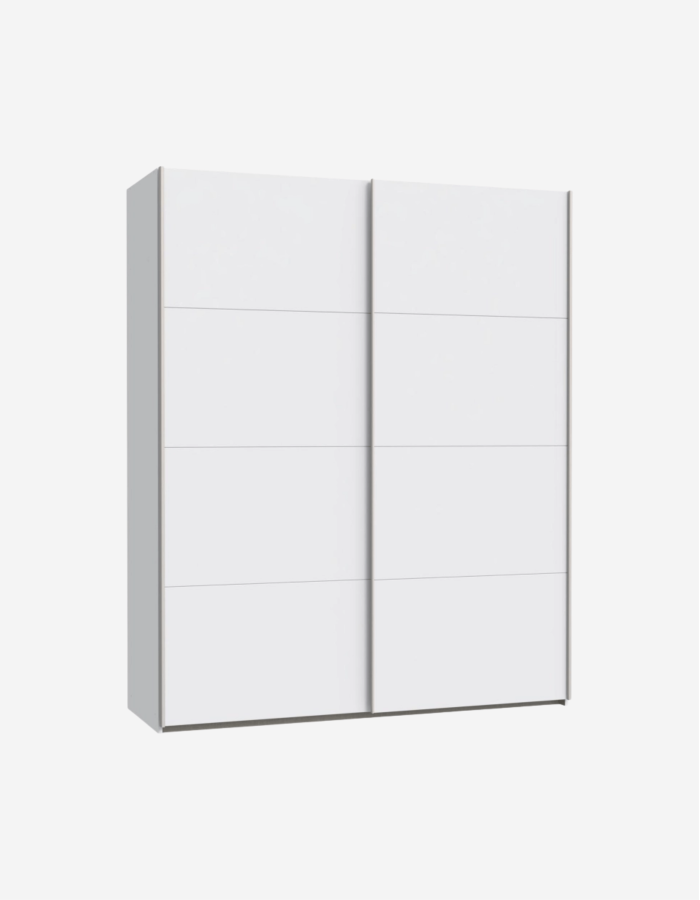 ARMARIO CON CORREDERAS BLANCO 150X210