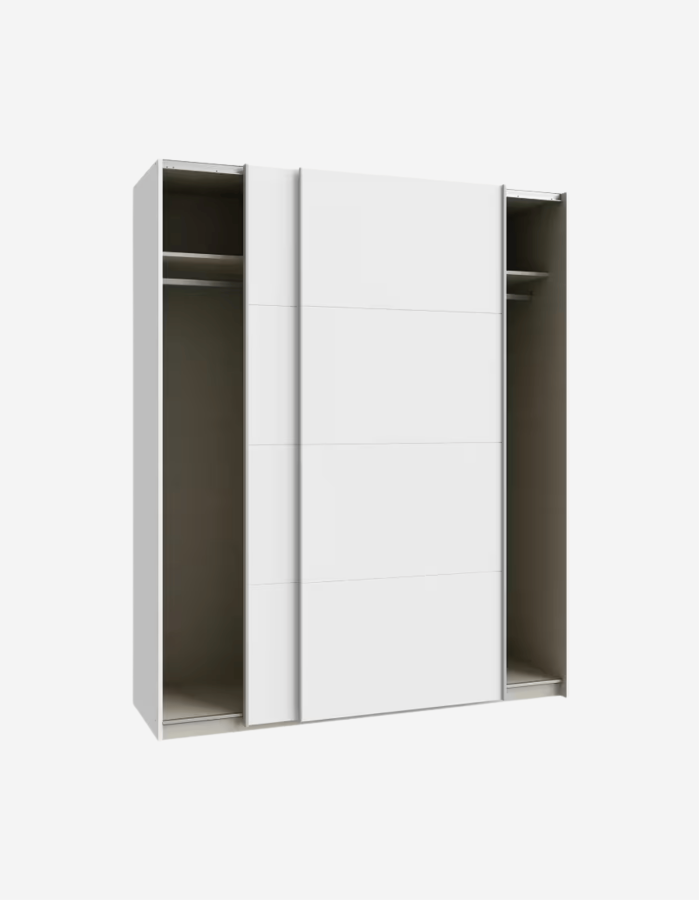 ARMARIO CON CORREDERAS BLANCO 170X210