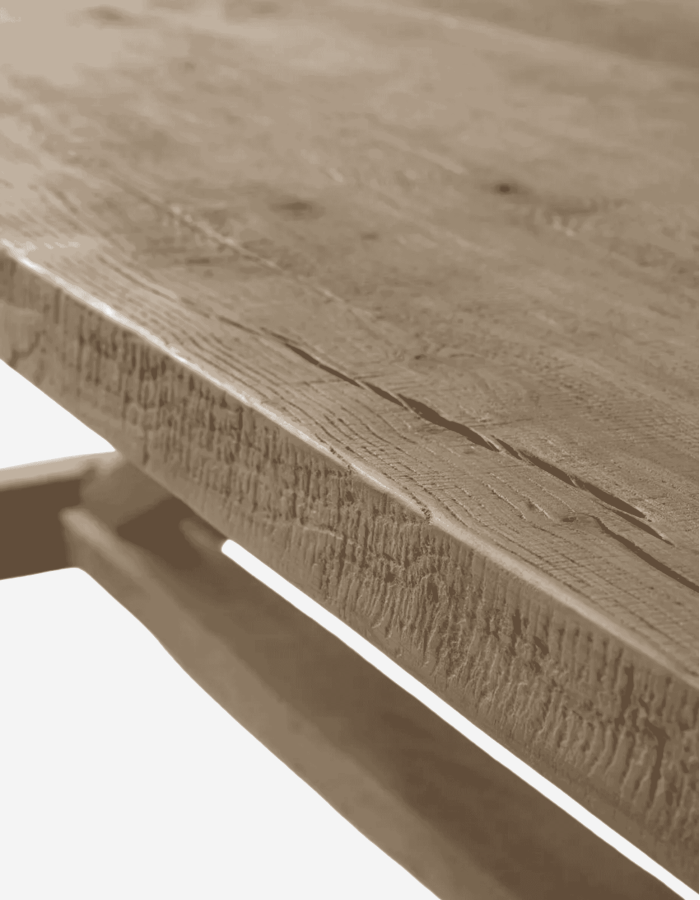 MESA DEIA DE MADERA RECICLADA 240X100X76