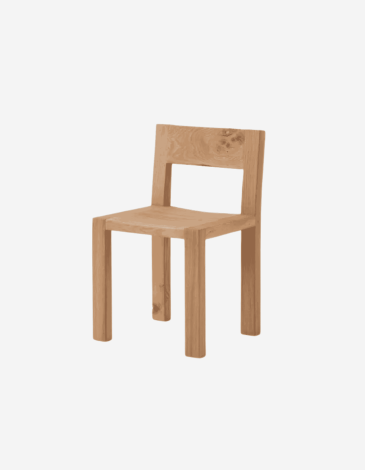 SILLA EIVA ROBLE MACIZO