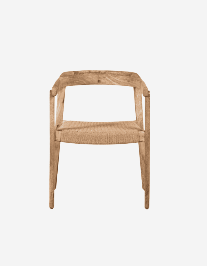 SILLA DEIA MADERA NOBLE RECICLADA