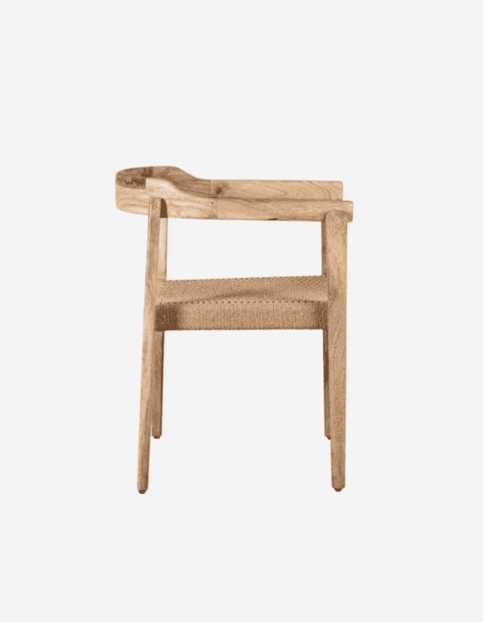 SILLA DEIA MADERA NOBLE RECICLADA