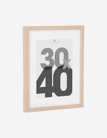 MARCO DE FOTOS EVA 30X40 NATURAL