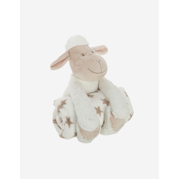 MANTA PLAID INFANTIL CON PELUCHE