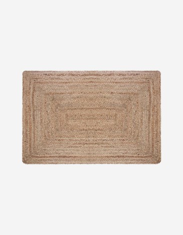 ALFOMBRA "HISTORIA" 60X90 YUTE NATURAL