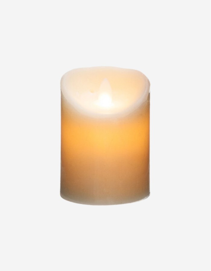 VELA LED REDONDA BLANCO CÁLIDO 14.5CM