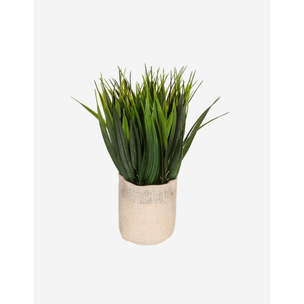 PLANTA ARTIFICIAL YUTE CON MACETA