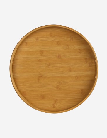 BANDEJA BAMBÚ REDONDA 40CM