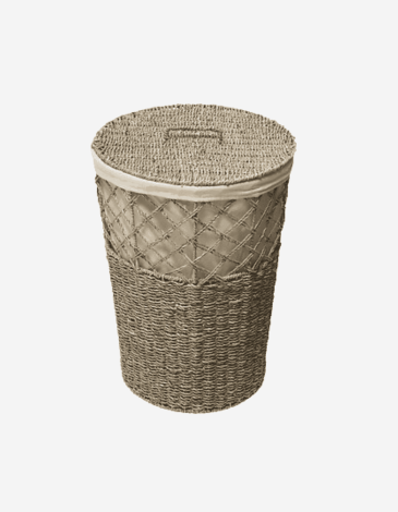 CESTO PARA COLADA REDONDO DE CAÑA 41L