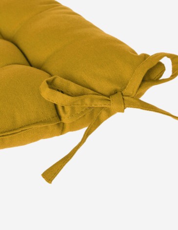 COJIN PARA SILLA 38X38 OCRE