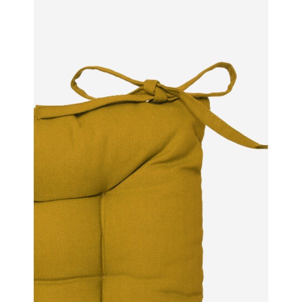 COJIN PARA SILLA 38X38 OCRE