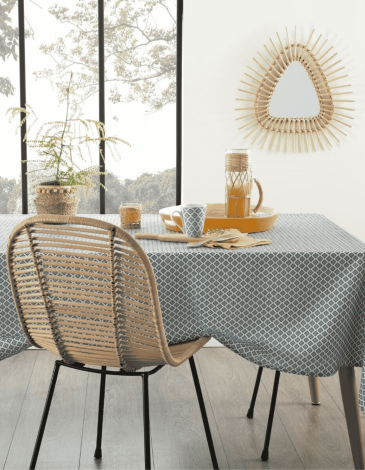 MANTEL ANTIMANCHAS ESTAMPADO TIKAL