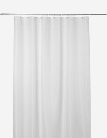 CORTINA DE DUCHA 180X200CM BLANCA
