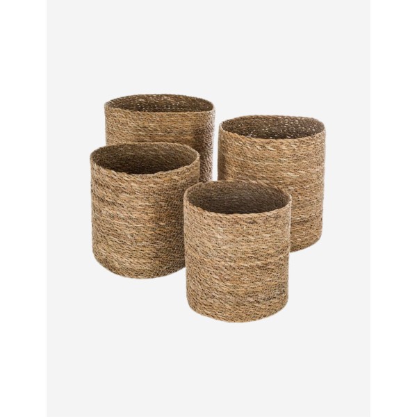 CESTO DE CAÑA NATURAL XL