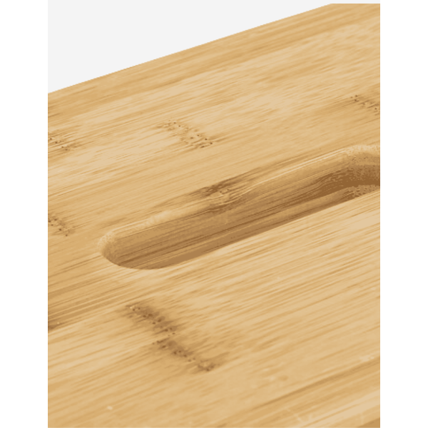 ESCALERA DE BAMBÚ 3 PELDAÑOS