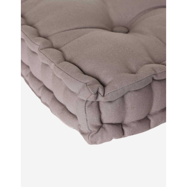 COJÍN DE SUELO 40X40 GRIS CLARO