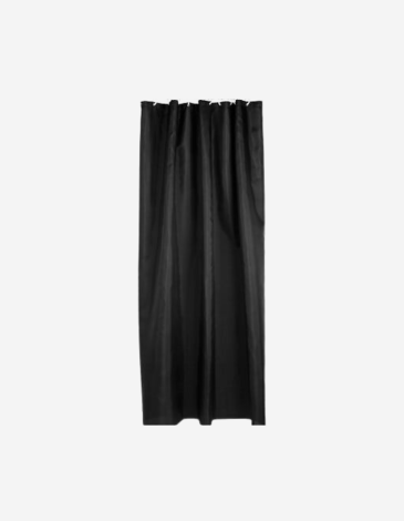 CORTINA DE DUCHA 180X200 NEGRO