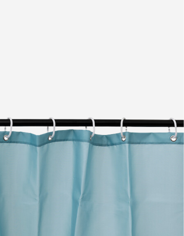 CORTINA DE DUCHA 180X200 COLORAMA AZUL
