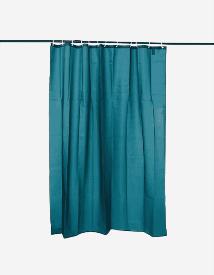 CORTINA DE DUCHA 180X200 COLORAMA PETRÓLEO