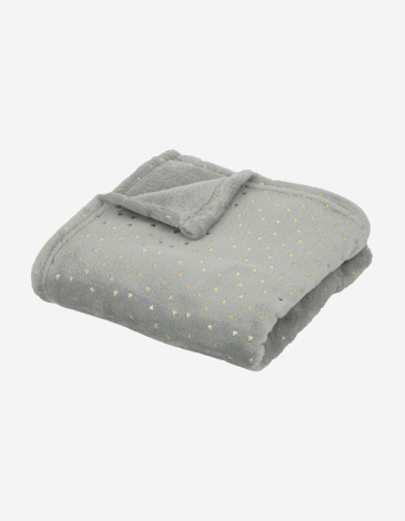 MANTA INFANTIL FRANELA AZUL