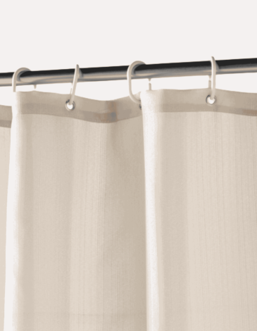 CORTINA DE DUCHA 180X200 YALINE NATURAL