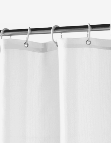 CORTINA DE DUCHA 180X200 YALINE BLANCO