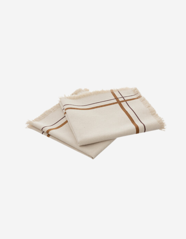 JUEGO DE 2 SERVILLETAS RAY 40X40