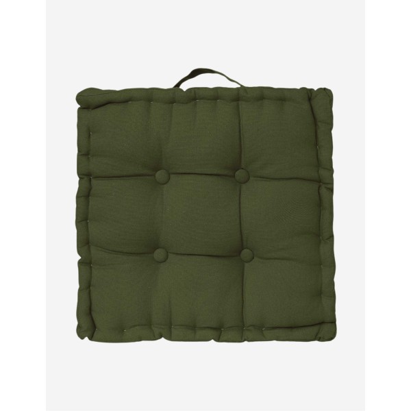 COJÍN DE SUELO 40X40 CAQUI